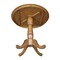 International Concepts Round 36 in Round Top Pedestal Table, 34.9 inH, Pecan, 36 W, 36 L, 35.1 in H, Wood, Pecan K59-36RT-6B - alternate 2